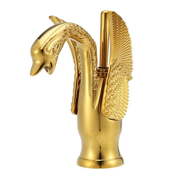 

basin faucet cold water retro swan brass mixer tap single lever bathroom