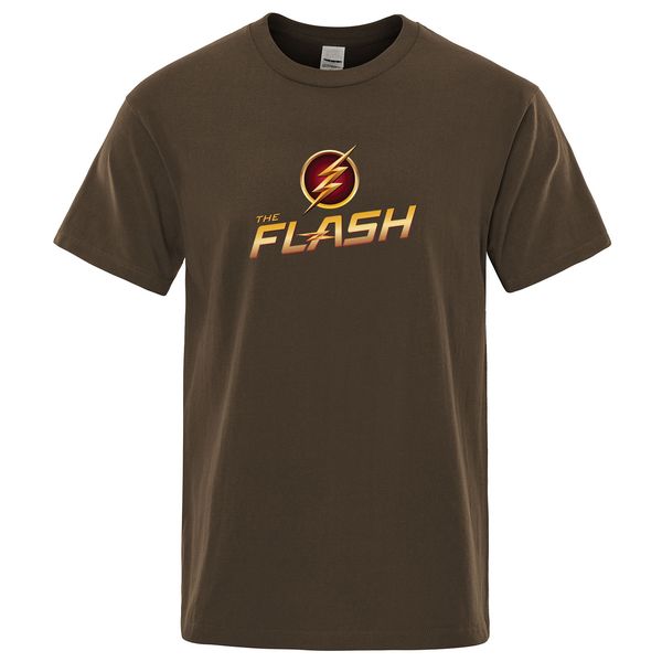 

the big bang theory t-shirt the flash print men t shirt selling casual tee shirt summer cotton men's clothing superhero