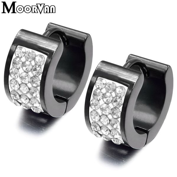

stud moorvan women girls korean elegant stainless steel charm rhinestone fashion party earrings jewelry,hip hop earring ve108, Golden;silver