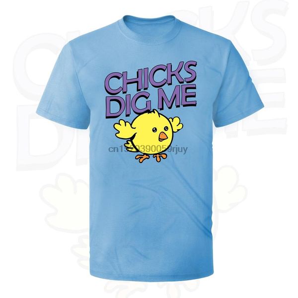 

vice 51 funny easter shirt chicks dig me cool easter shirt baby chic aquatic blue graphic tee