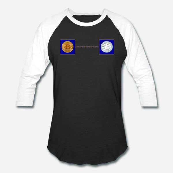 

blockchain bitcoin litecoin t shirt men printing 100% cotton round collar novelty gift funny summer pattern shirt