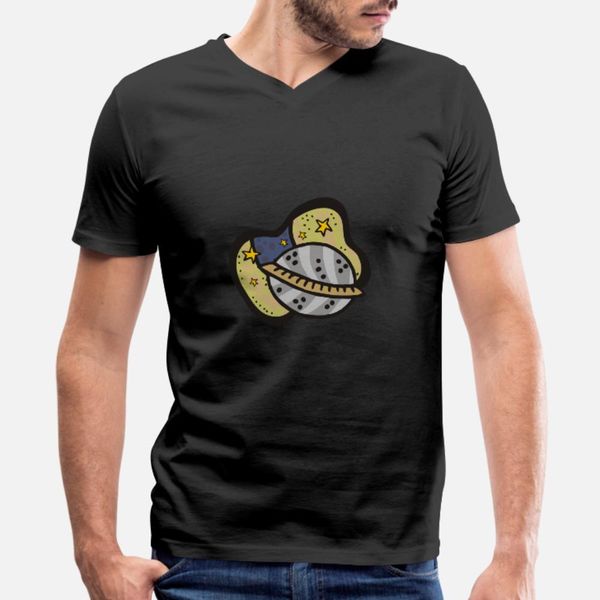 

milky way t shirt men custom 100% cotton o neck standard loose comical spring autumn cool shirt