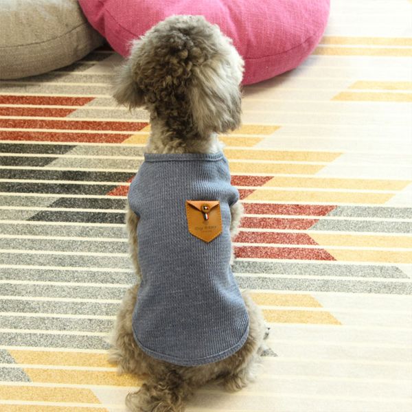 

dog vest for dog clothes summer pet shirt cat dogs t-shirt cotton pet clothes for small medium dogs yorkshire pug pets products