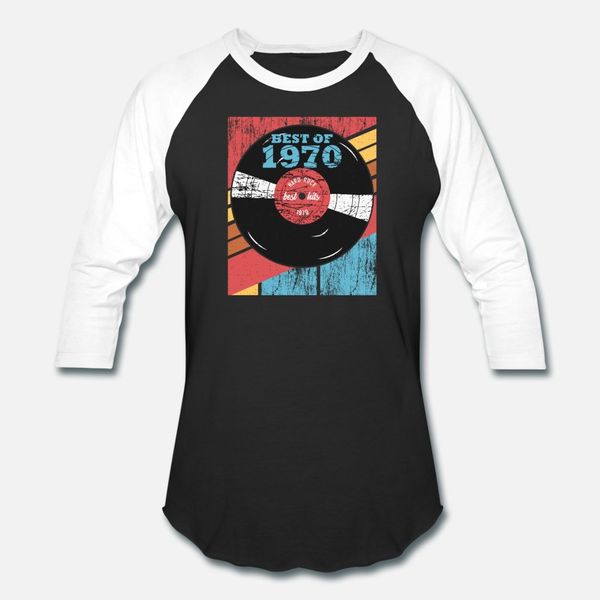 

vintage of 1970 50th birthday vinyl record co t shirt men customize tee shirt round neck costume breathable summer style unique shirt