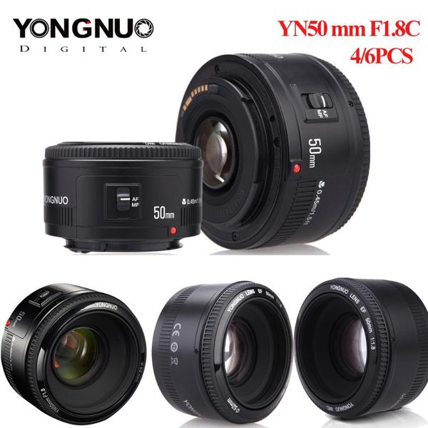 

yongnuo объектива yn50mm f1.8 yn ef 50mm f / 1.8 af объектива yn50 диафрагма автофокус для canon eos 60d 70d 5d2 5d3 600d цифровых зеркальны
