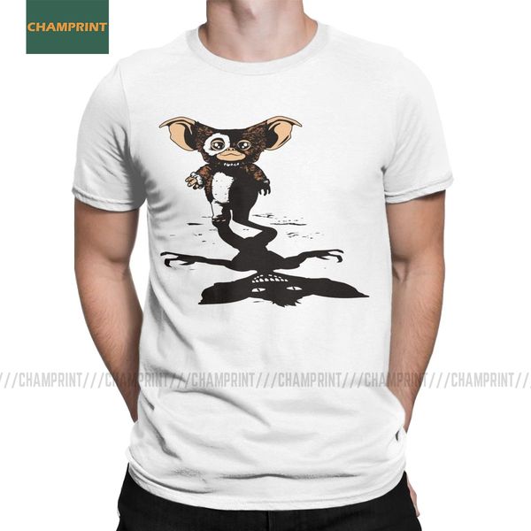 

midnight snack gremlins t-shirt for men gizmo 80s mogwai monster horror retro sci fi funny 100% cotton tees short sleeve t shirt