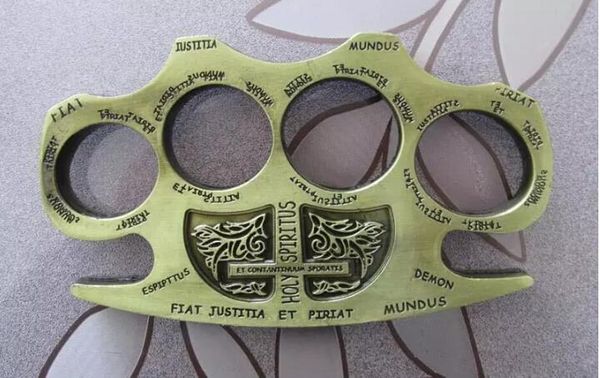 

new metal brass knuckles knuckle dusters summoner fist deductions for self-defense personal security bottle opener edc tools ing
