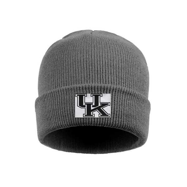 

fashion kentucky wildcats basketball black logo ski warm beanie hats dad round logo gay pride rainbow camouflage gold, Blue;gray