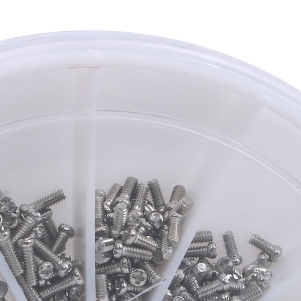 

1 set glasses repair tool professional nut multi screwdriver screw watch eyeglasses clock repair parts accessories, Silver