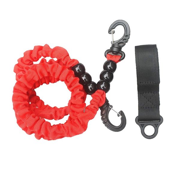 

new kayak fitness kayaking canoe red tied paddle rope surfingnylon belt towbar traction rope safety accessories