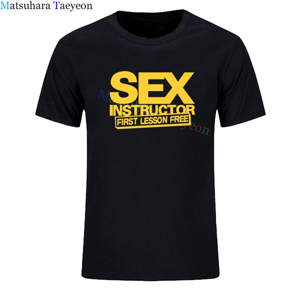 

instructor funny creative print t shirt mens men tshirt 2020 new summer short sleeve o neck cotton casual t-shirt tee