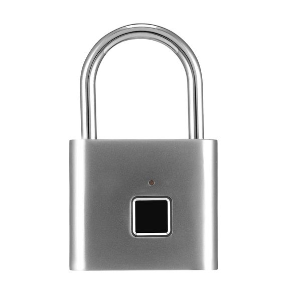 

padlock door lock smart zinc alloy fingerprint password keyless professional
