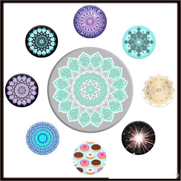 

cell phone grip expandable finger holder stand 360 degree flexible for iphone x samsung s8 dhl phone mount retaill package