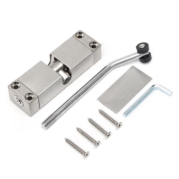 

stainless steel surface mounted automatic closing home spring door closer