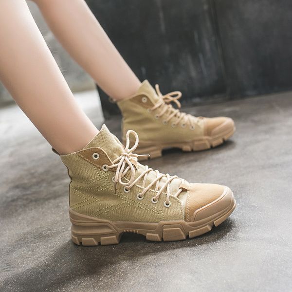 

fashion women walking shoes vulcanize shoes for outdoor sport lace-up comfortable female sneakers leisure footwear martin boots