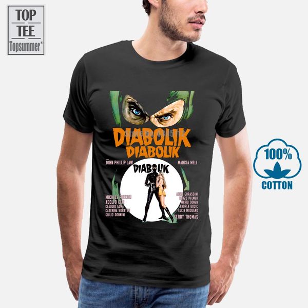 

diabolik movie poster 1968 t shirt black all sizes s to 4xl pp