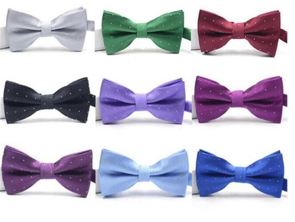 

dot fashion bowties groom men colourful plaid necktie male marriage butterfly wedding business bow ties, Blue;purple