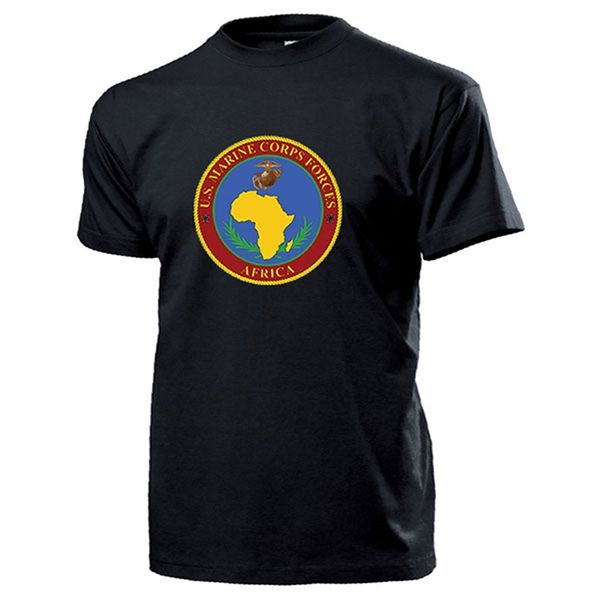 

2019 new summer cool tee shirt u.s. marine corps forces us army united states africa command africom america funny t-shirt