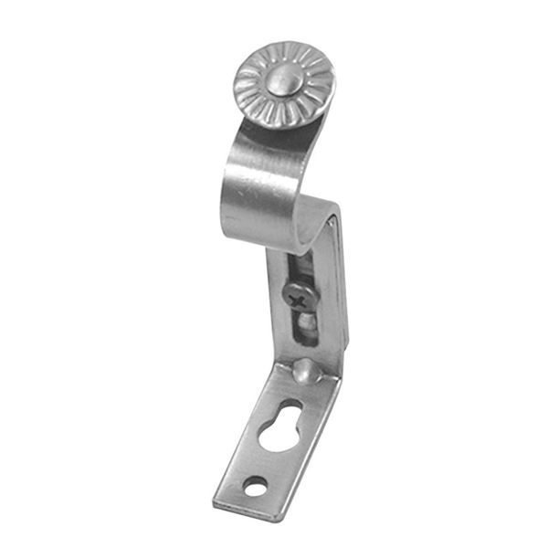 

modern practical fixed window-dressing curtain rod bracket iron easy install