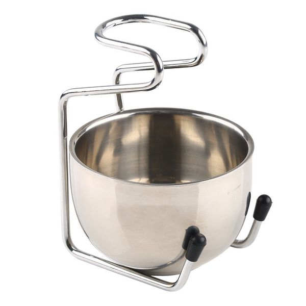 

men shaving brush set professional stainless steel lathering bowl razon holder mustache shaver stand tool kit for beard