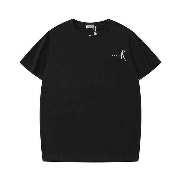 

2020 summer t shirt mens t shirts with letters embroidery crew neck men shirt short sleeve tee clothing wholesale high quality, White;black