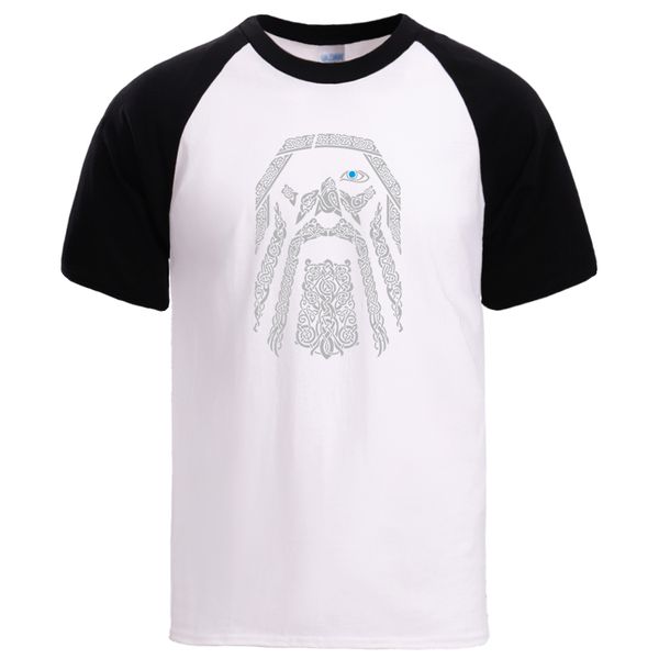 

odin викинги футболки мужские летняя повседневная тренировка спортивная tee 2020 человек марка хлопка высокого качества хип-хоп с коротким р
