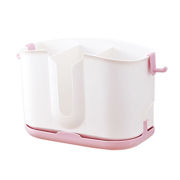 

chopsticks cage wall hanging drain kitchen abs adhesive storage rack flatware