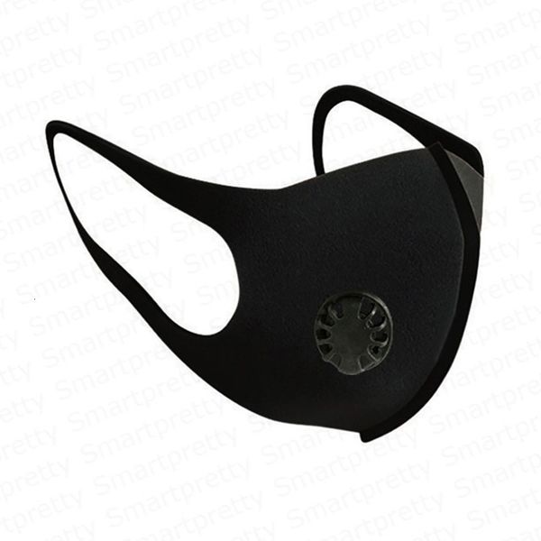 

dust mouth mask anti cover pm2.5 with face breather value respirator dustproof anti-bacterial washable durable ice silk sponge masks