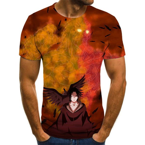 

the 3d print shirts comics plus size kawaii men clothing