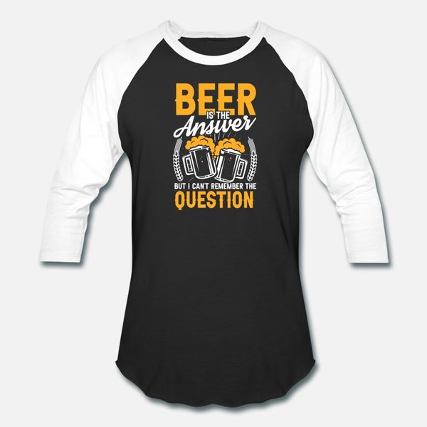 

beer is the answer pub crawl drinking gift t shirt men designing cotton round collar slim famous funny casual spring autumn vintage shirt