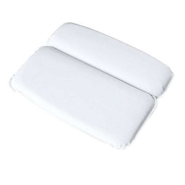 

bath pillow with suction cups non slip pu foaming fatigue relief bathtub spa