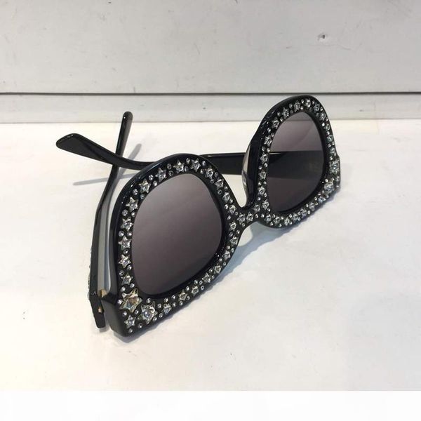 

wholesale-sunglasses luxury women brand designer cat eyes glasses summer style rectangle full frame uv protection come with case, White;black