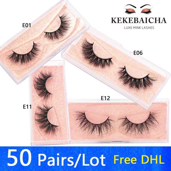 

50 pairs dhl eyelashes 3d mink lashes handmade mink dramatic lashes cruelty reusable wholesale bulk eyelashes