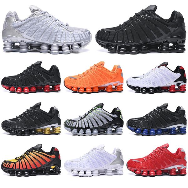

tl running shoes for men triple black white silver metallic gold speed red breathable outdoor walking sport sneakers mens trainers, White;red