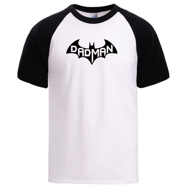 

dadman print tshirts mens bruce wayne cool cotton raglan t shirts male brand summer casual sportswear 2020 male short sleeve top