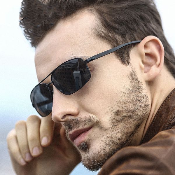 

polarized sunglasses men classic driving square frame sun glasses male classic goggles eyewear outdoor uv400, White;black