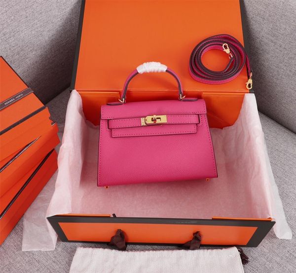 

classic designer women handbags shoulder bags style mini strap crossbody tote purse genuine leather handbag hipping 19.5cm