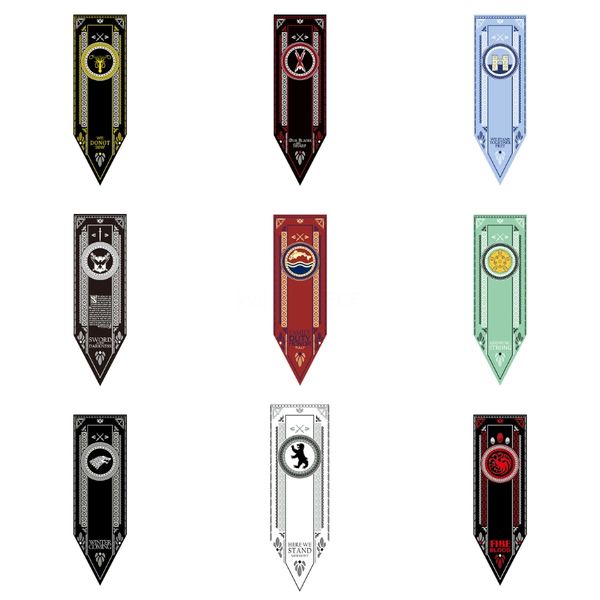 

wholesale- 14 flags - 3.4m cotton fabric banners personality wedding bunting decor candy red party birthday baby show garland decoration#987