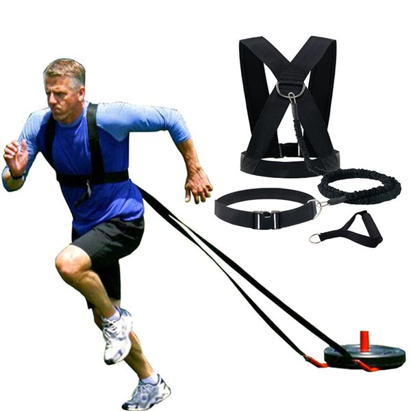 

resistance bands bungee fitness speed trainer for agility running training sprint workout latex gym rope exercise equipment