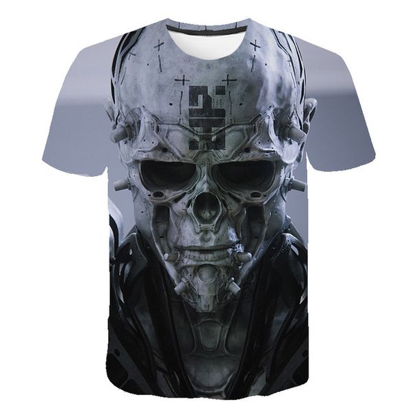

colorful skull cosplay clown 3d print shirts funny comics anime men clothing