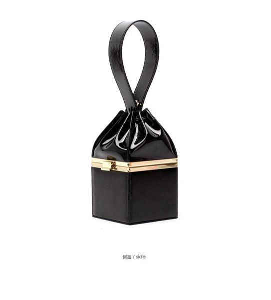 

camelia handle box bag genuine cow leather fashion celebrity bag