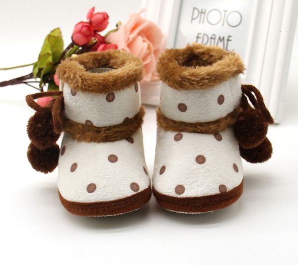 

baby newborn bootie winter keep warm infant toddler crib shoes soft classic floor boys girls first walkers for new years