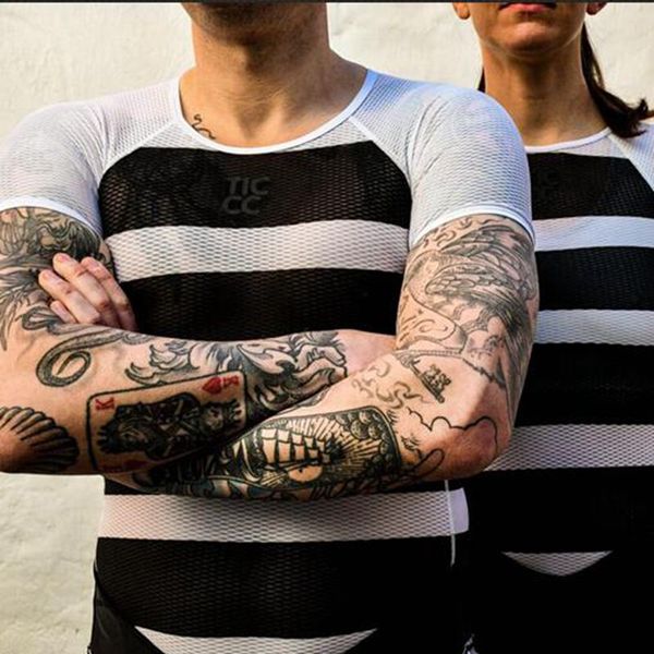 

morvelo short sleeve baselayer 2020 rcc superlight mesh underwear cycling base layers wear high quick dry cycling clothing, Black;red