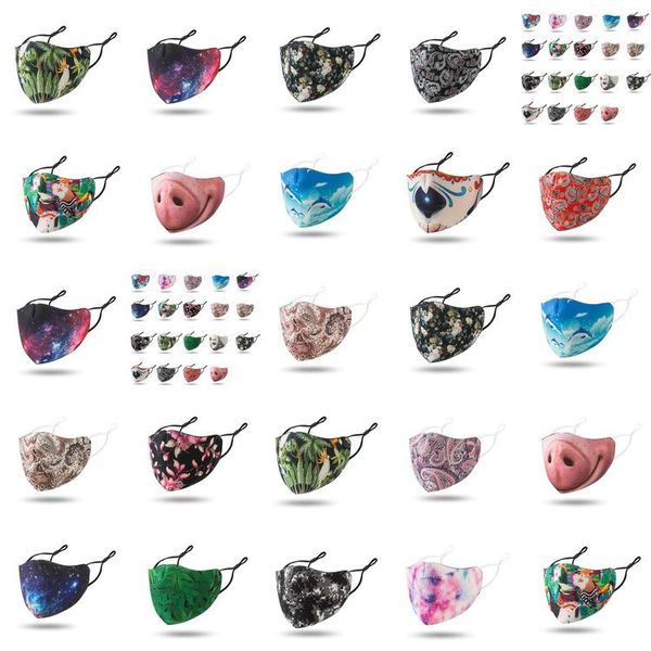 

sky mask fashion washable nose masks red face camo high mascherine reusable black cloth starry mask designer funny tipjc tore2010