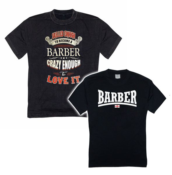 

2019 new mens t shirts 2 x mens m-2xl barber work t-shirt funny