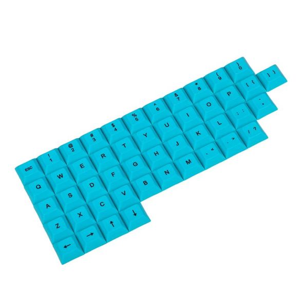 

ymdk customized 48 key dye sub pbt dsa keycap alphanumeric keys for most mx switches keyboard planck filco ergodox