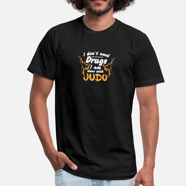 

judo material art gift sport love t shirt men printed cotton s-xxxl cool gift authentic spring autumn family shirt