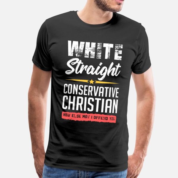 

funny political conservative christian gift idea t shirt men knitted tee shirt s-xxxl leisure fitness humor spring slim shirt