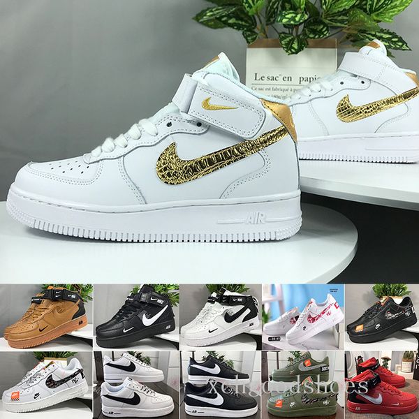 

wholesale 2020 one dunk 1 running shoes mens women utility white black orange red trainer flax wheat blue pink women sports sneakers zzr9