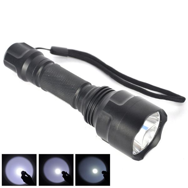 

wholesale high power ultrafire 2000 lumen cree xm-l t6 led flashlight torch lamp light for 18650 battery ing